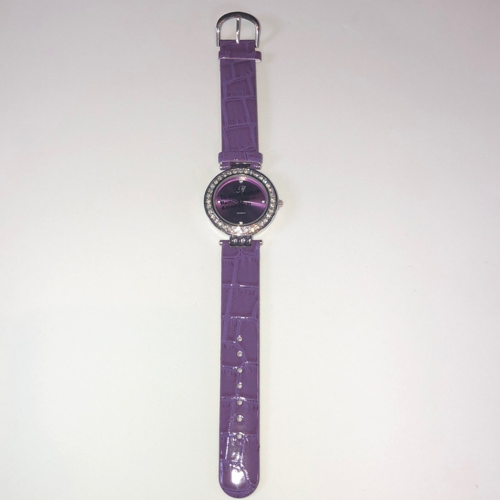 Purple Burgi Watch